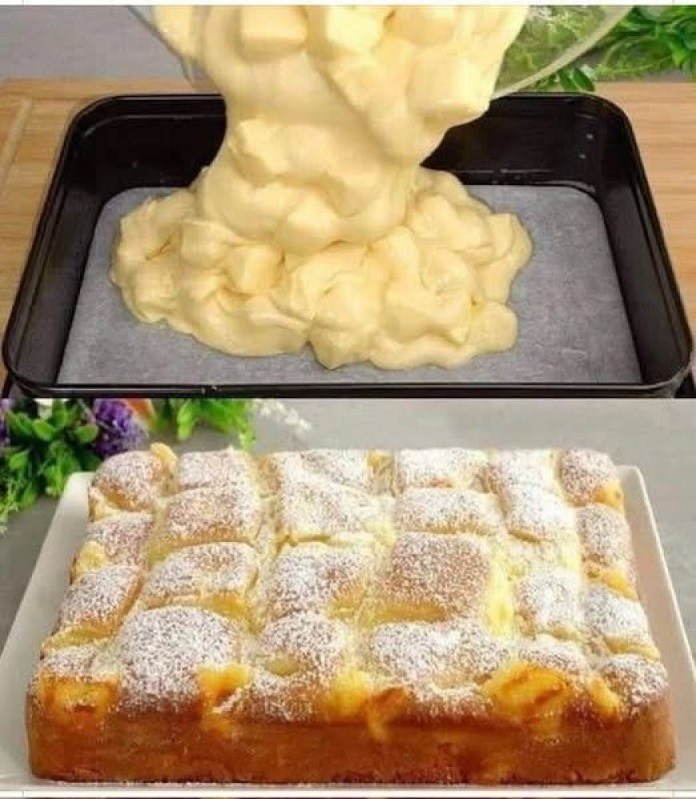 3 Äpfel, 3 Eier, ein Glas Milch – und dieser Kuchen zergeht auf der Zunge