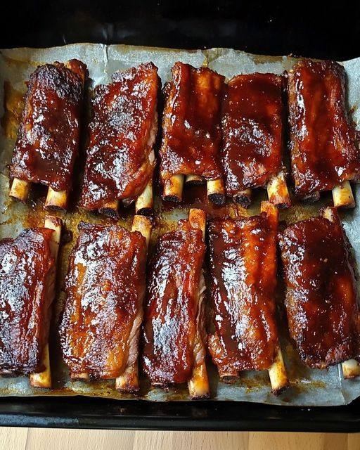 Saftige Ofen-Spareribs wie vom Grill – Mein Familienrezept für zarte Rippchen mit würziger BBQ-Kruste