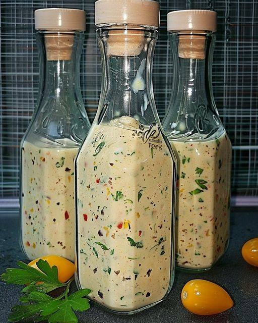 Salatsoße wie im Restaurant mit 80 g Senf die leckereste Sauce