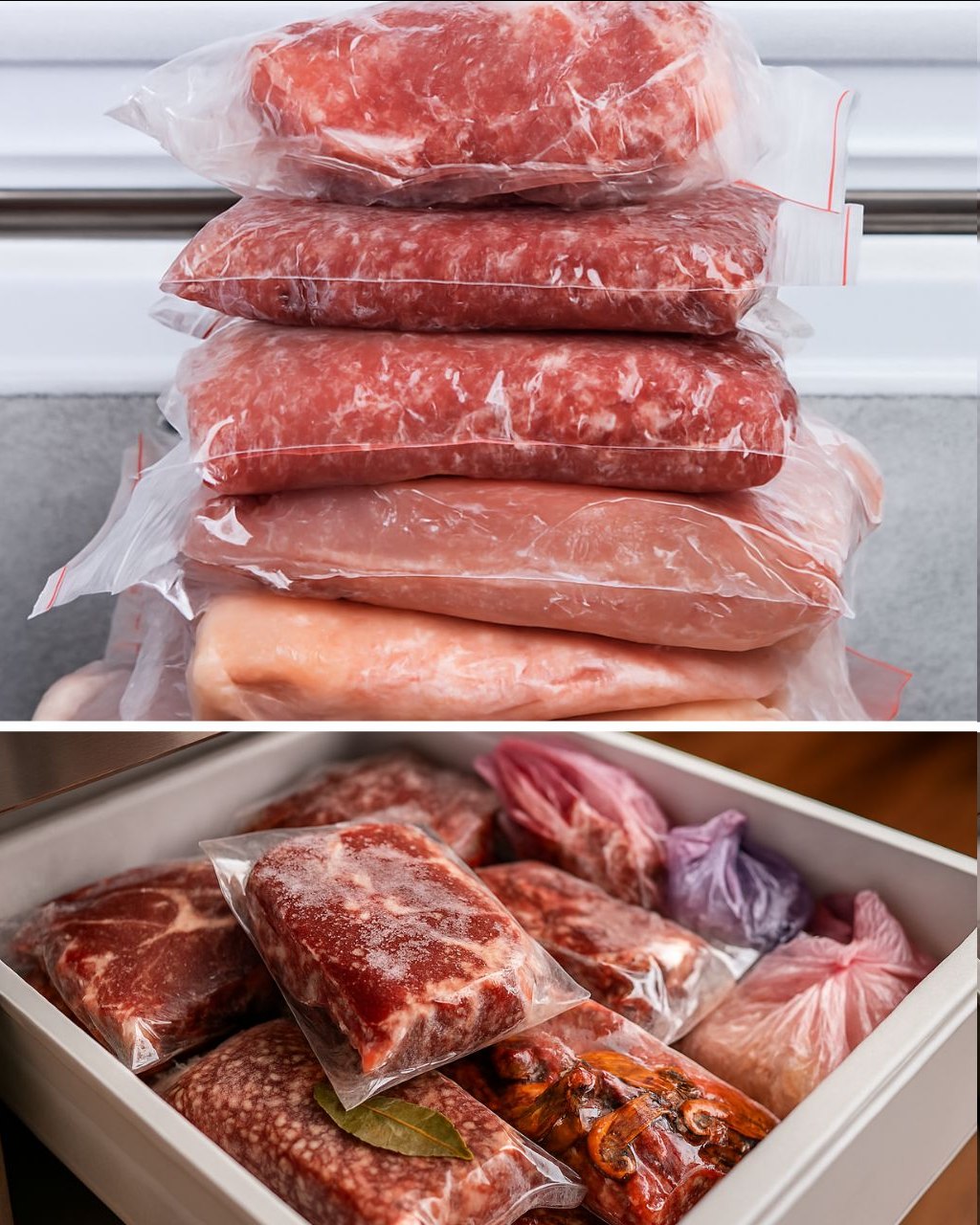 Wie lange kann man Fleisch im Gefrierschrank aufbewahren?