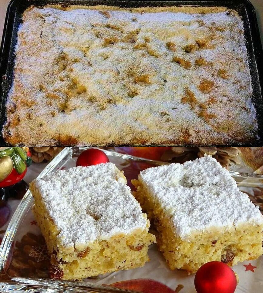 Zergeht im Mund, Marzipan Stollenkuchen!