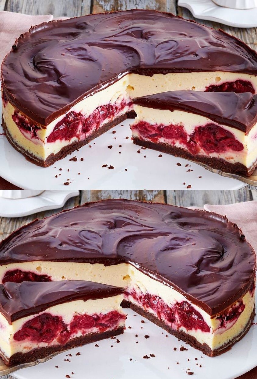Schwarzwälder Käsetorte die jeden süchtig macht