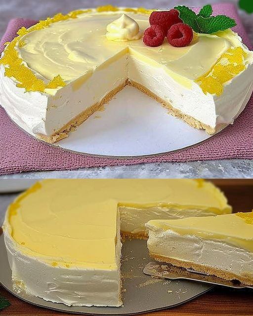 Zum verrückt werden lecker, Zitronen Torte mit 650 g Joghurt