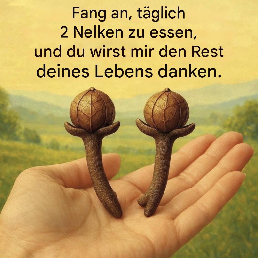 Essen Sie täglich zwei Gewürznelken – und Sie werden es Ihnen Ihr Leben lang danken