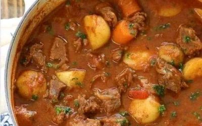 Original Ungarisches Gulasch, ich kann nie genug haben