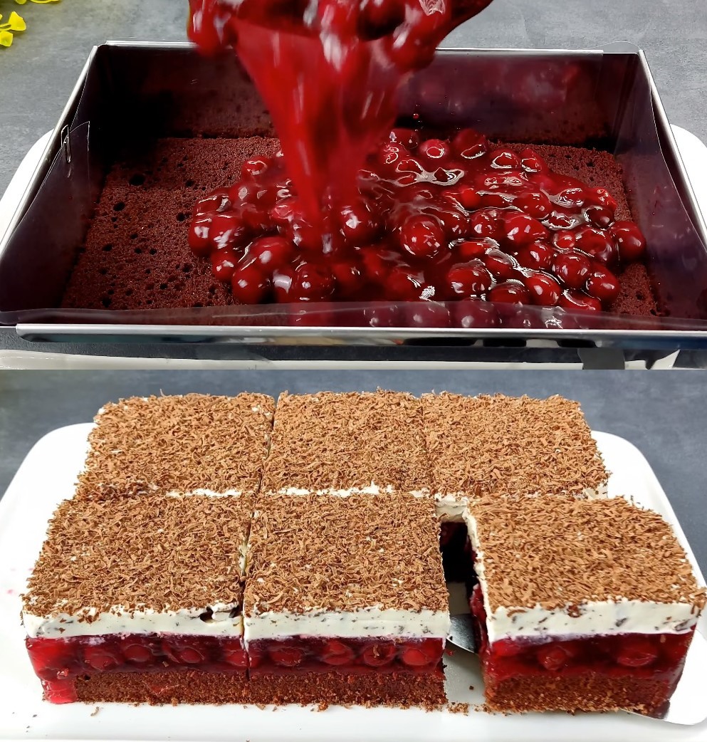 Schwarzwälder vom Blech – Das ist das Paradies!