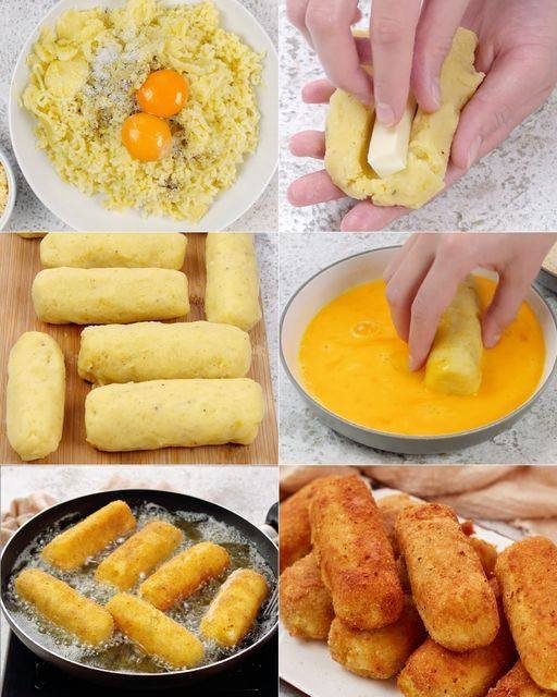 Ultimative Kartoffelkroketten, super schnell zubereitet