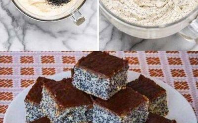 Einfacher Mohnkuchen mit 10 Minuten Zubereitungszeit