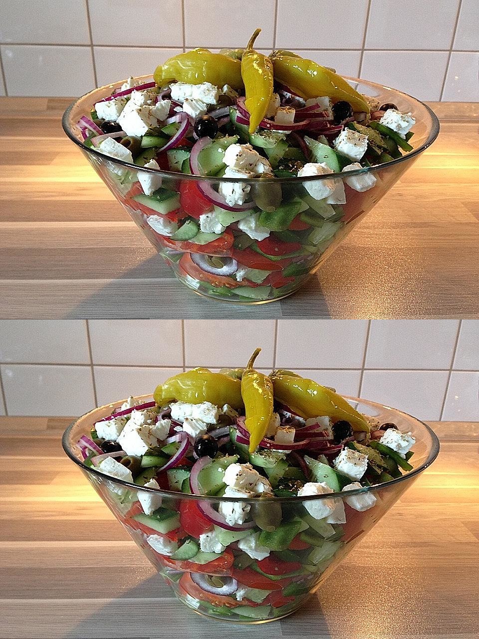 Griechischer Bauernsalat der immer geht