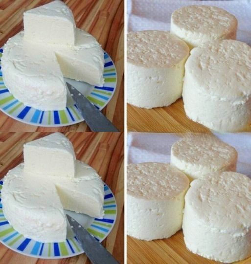 Wenn Sie 1 Liter Milch, Joghurt und eine halbe Zitrone haben, können Sie den besten hausgemachten Käse zubereiten