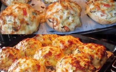 Die Dinger sind soo lecker, Überbackene Hackfleischbrötchen in 2 Minuten