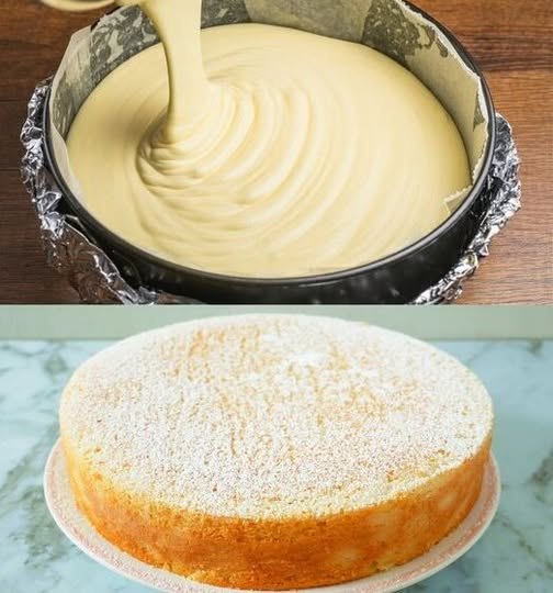 Blitzschneller Joghurtkuchen in 2 Minuten bereit für den Ofen
