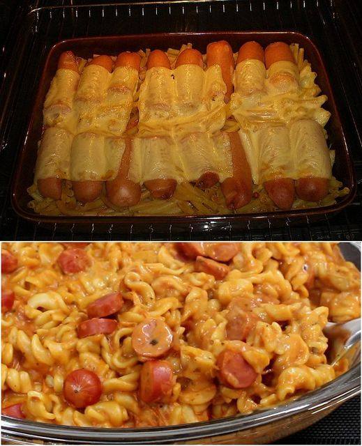 Wurst Nudelpfanne zum Sattessen!