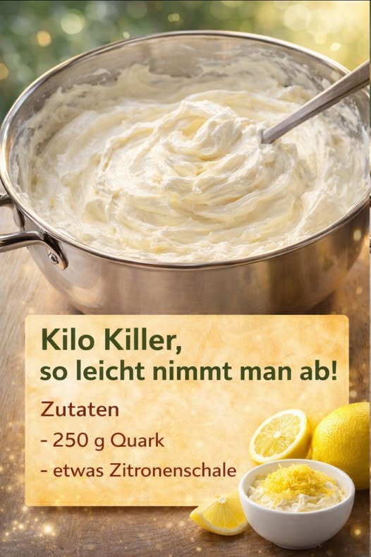Das ist eine Wunderwaffe zum abnehmen, Schneller Kilo Killer