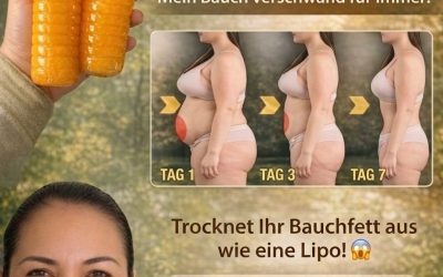 1 Löffel jeden Abend für 3 Tage: Das einfache, selbstgemachte Getränk, das mir auf natürliche Weise zu einem flacheren Bauch verholfen hat.