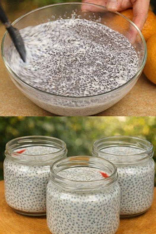 Cremiger Chia-Pudding (Gesundes Dessert ohne Kochen)