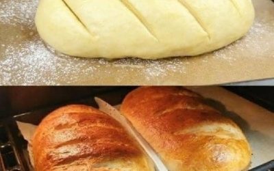 Jamie Oliver’s Brot mit nur 3 Zutaten – einfaches Hausbrot mit knuspriger Kruste