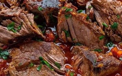 Achtung Suchtfaktor, Italienischer Schmorbraten mit Knoblauch schmeckt jedem
