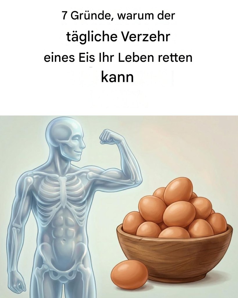 7 Gründe, warum Sie täglich mindestens 1 Ei essen sollten.