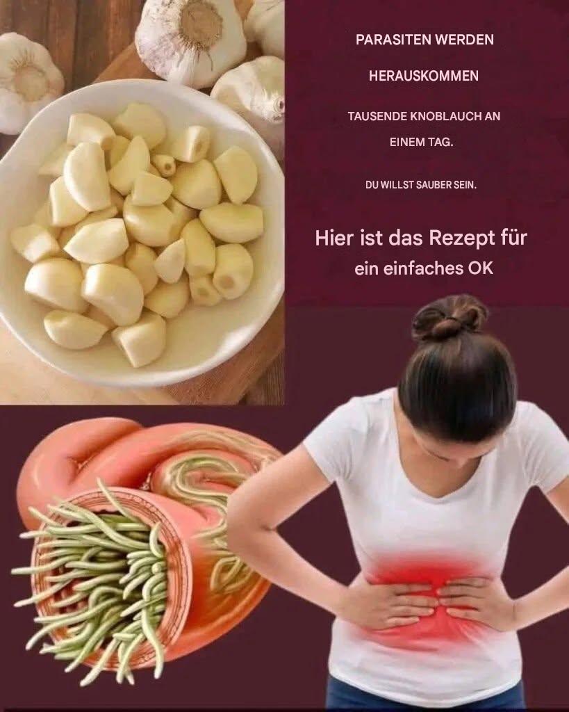 Knoblauch beseitigt Parasiten in nur einem Tag? Was Sie unbedingt wissen sollten, bevor Sie es ausprobieren.