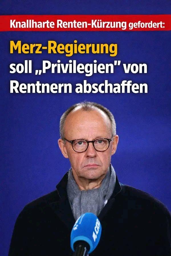 Renten Forderung der CDU drückt auf ältere Menschen