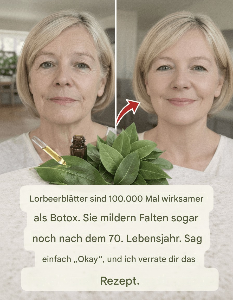 Lorbeerblatt gegen Falten: ein natürliches Anti-Aging-Mittel, das die Haut nährt