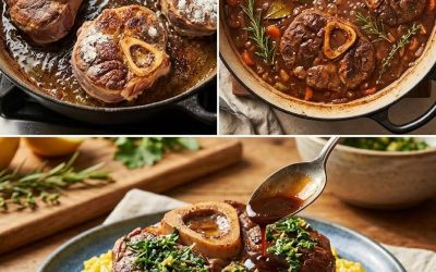 Butterzartes 3-Stunden Ossobuco Milanese – Das klassische Schmorgericht mit aromatischer Gremolata