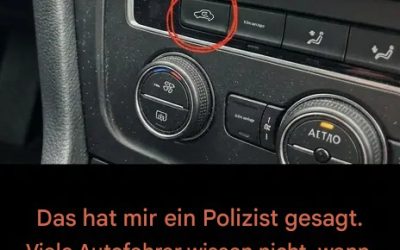 Die verborgene Rolle der Umlufttaste in Ihrem Fahrerlebnis