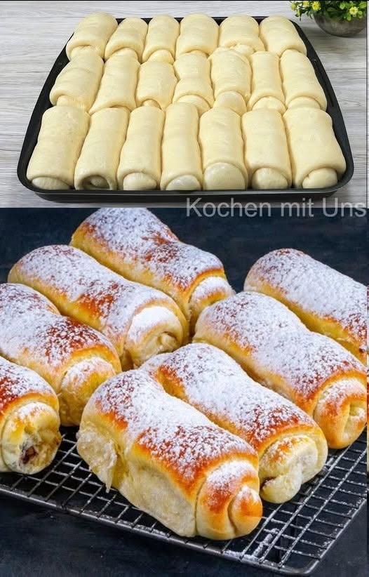 Omas Rollen, 100 Jahr altes Rezept super flauschig!