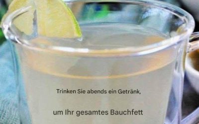 Trinken Sie es vor dem Schlafengehen, um Ihr gesamtes Bauchfett in nur 1 Woche zu verlieren.