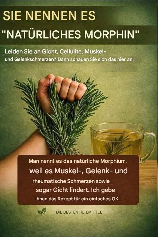 Die Heilkraft von Rosmarin: Das „natürliche Morphium“, das Sie kennen sollten