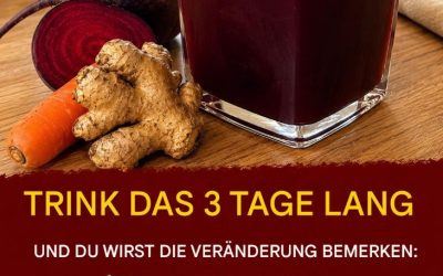 Rote Bete, Ingwer und Zitrone bekämpfen Cholesterin, Arthritis und Müdigkeit an der Quelle