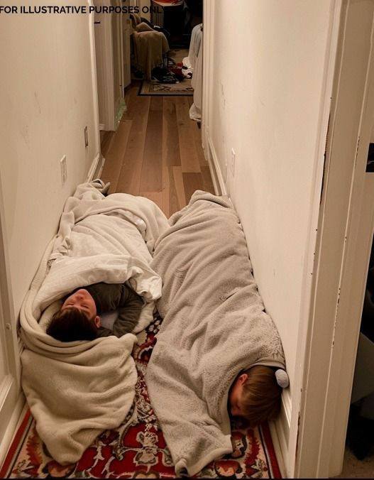 Als ich nach Hause kam, schliefen meine Kinder im Flur – was mein Mann aus ihrem Schlafzimmer gemacht hatte, während ich weg war, machte mich wahnsinnig.