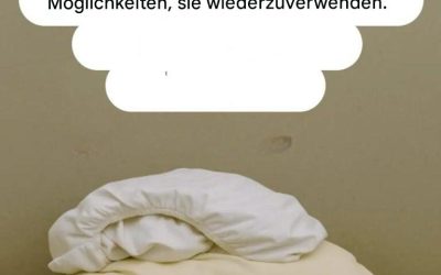 10 praktische Ideen, um Ihren alten Bettlaken ein zweites Leben zu schenken und gleichzeitig Geld zu sparen.