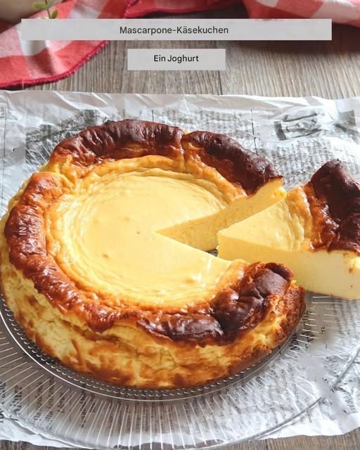 Mascarpone-Joghurt-Käsekuchen – cremig, frisch und unwiderstehlich