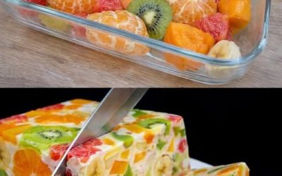 Nur Milch und Früchte – ein köstliches Dessert ohne Gelatine