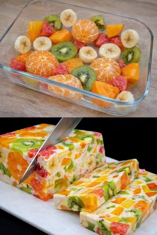 Nur Milch und Früchte – ein köstliches Dessert ohne Gelatine