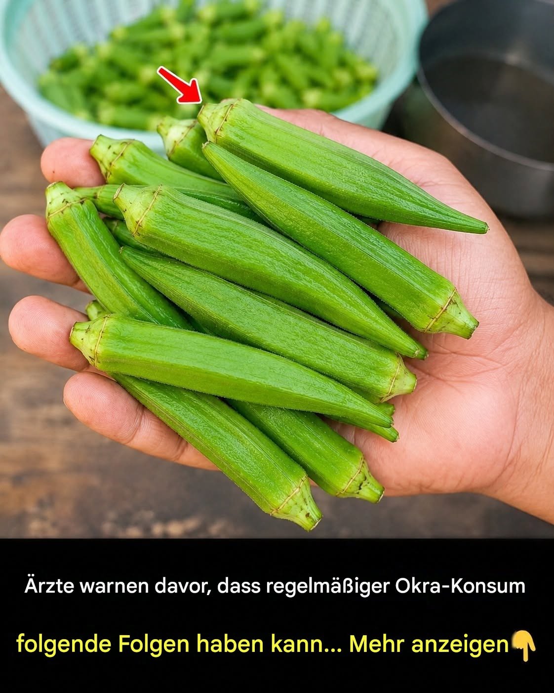 Ärzte warnen davor, dass regelmäßiger Okra-Konsum folgende Folgen haben kann… Mehr anzeigen