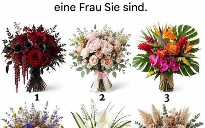 Sie dürfen nur einen Blumenstrauß auswählen: Ihre Antwort verrät, was für eine Frau Sie sind.