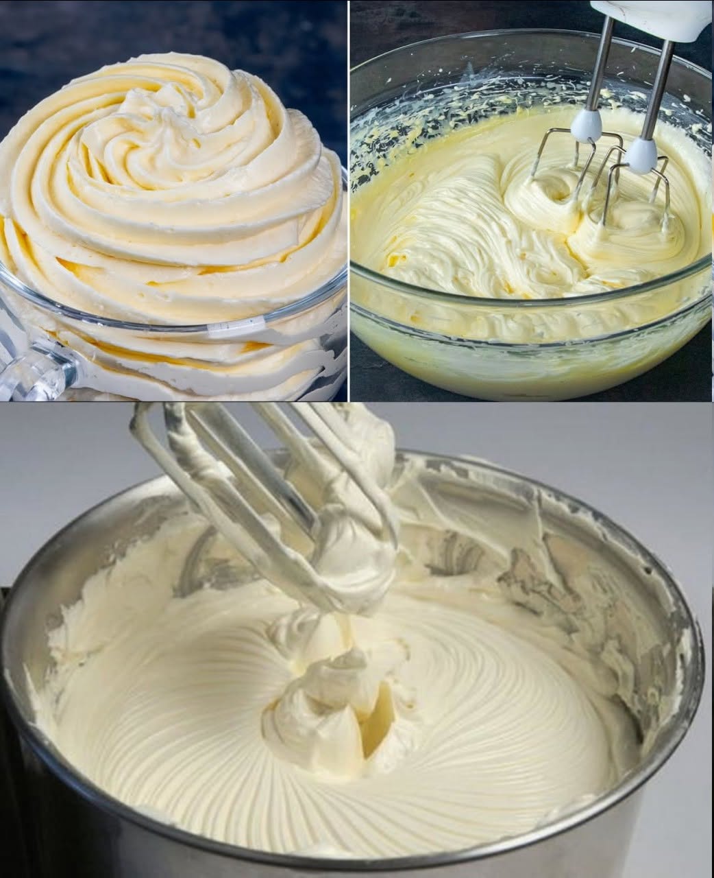 Buttercreme mit 3 Zutaten in wenigen Minuten