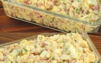 Ostdeutscher Salat – so lecker, dass ich ihn innerhalb einer Woche zweimal zubereitet habe!