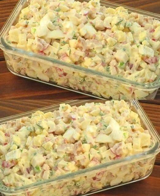 Ostdeutscher Salat – so lecker, dass ich ihn innerhalb einer Woche zweimal zubereitet habe!