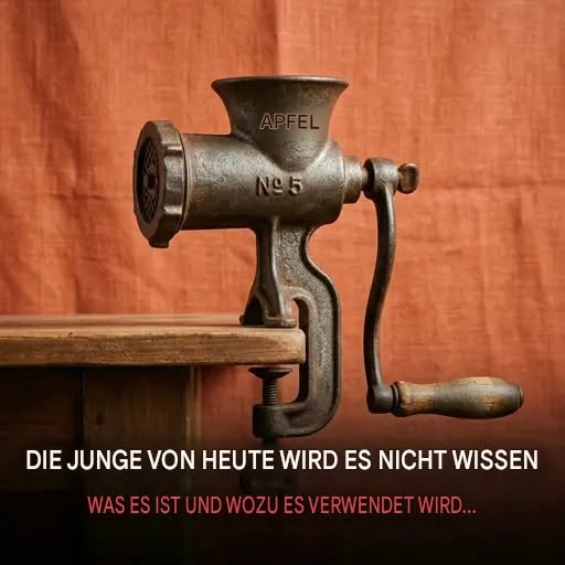 Können Sie erraten, um welche Vintage-Gegenstände es sich handelt?