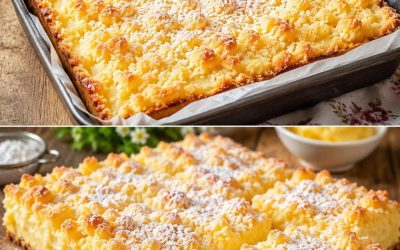 Ratzu Fatz Vanillepudding Streuselkuchen vom Blech in 15 Minuten
