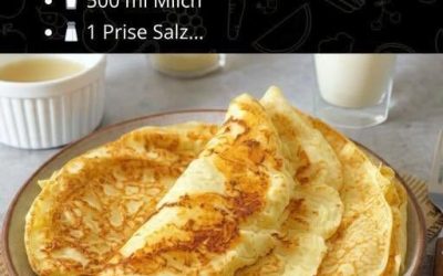 Das einfache Pfannkuchen Rezept von Oma Helga