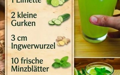 Der Saft, der alles schmilzt, was Sie im Laufe des Tages gegessen haben!