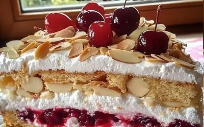 Hansen-Jensen-Torte mit Sauerkirschen – Ein fruchtig-knuspriger Genuss