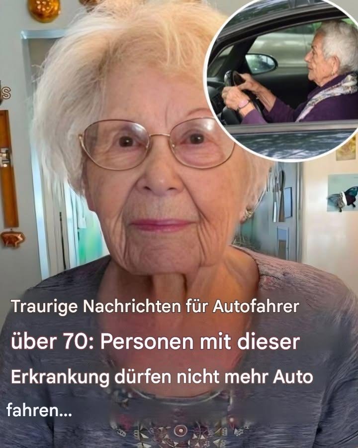 Senioren: Traurige Nachrichten für Autofahrer über 70… Weiterlesen