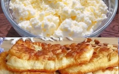 Mhmmm das konnte ich täglich essen, Fladen mit Frischkase