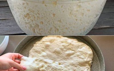 Nur 3 Gramm Hefe und es ist ein Traum, es zu verdauen. Wenn Sie es einmal probiert haben, werden Sie nie wieder einen anderen Pizzateig wollen: